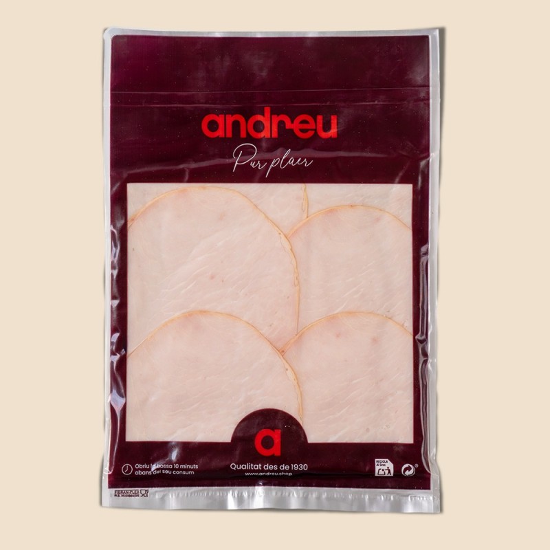 Pit de gall dindi cuit en aigua de mar