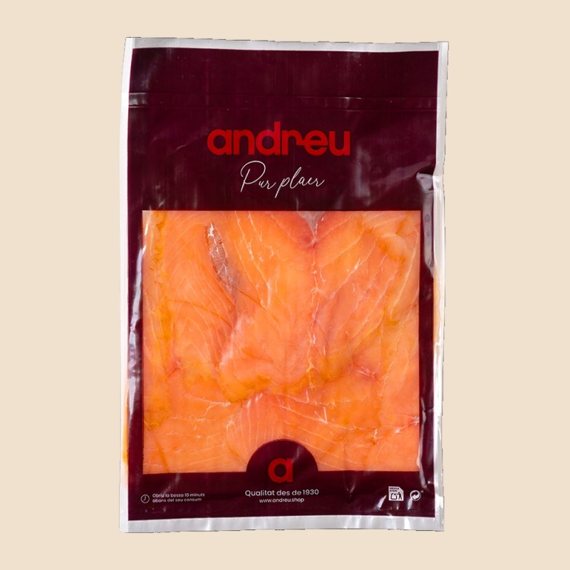 Salmón ahumado de Noruega, 180g