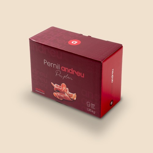 1.350 kg Pack of acorn-fed Iberian Shoulder Ham.