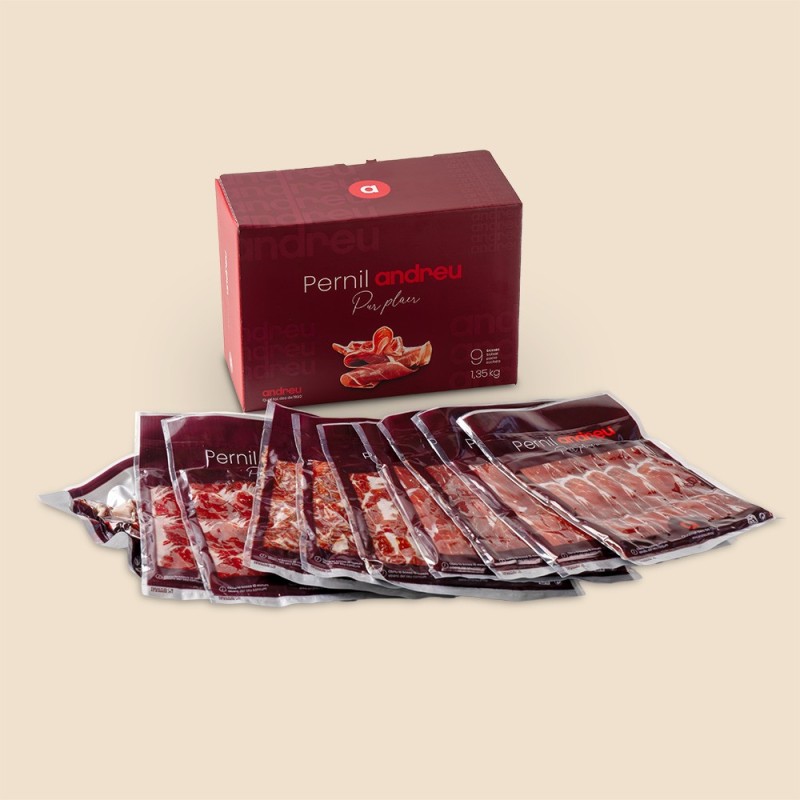 Jambon espagnol Ibérique Boîte de 1,350Kg