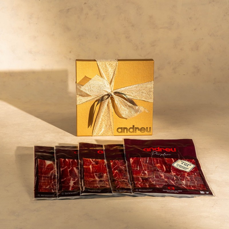 Lote de Jamón Andreu Cortado 5 paquetes | Jamones Andreu
